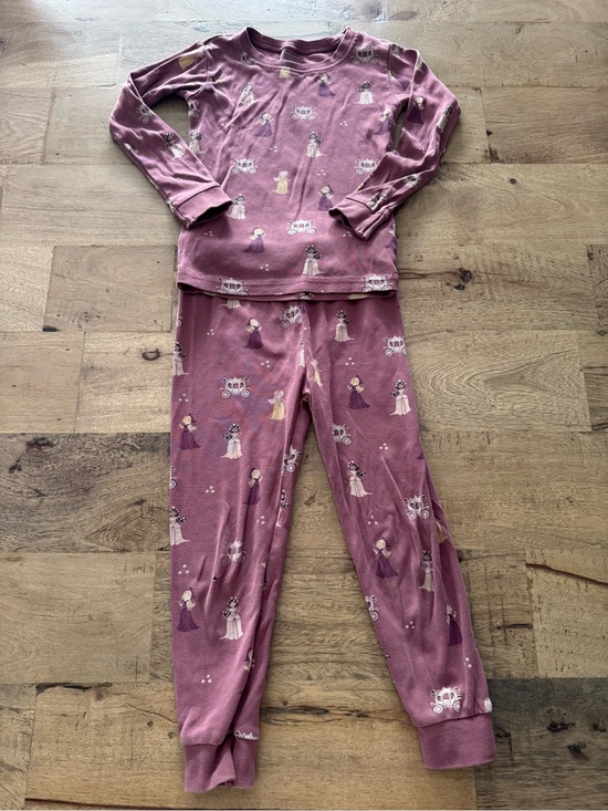 Petit Lem Other - Petit Lem Pink Princess Print Long-Sleeve Pajama Set size 4